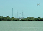 Американская космическая ракета Falcon 9 взорвалась сразу после запуска